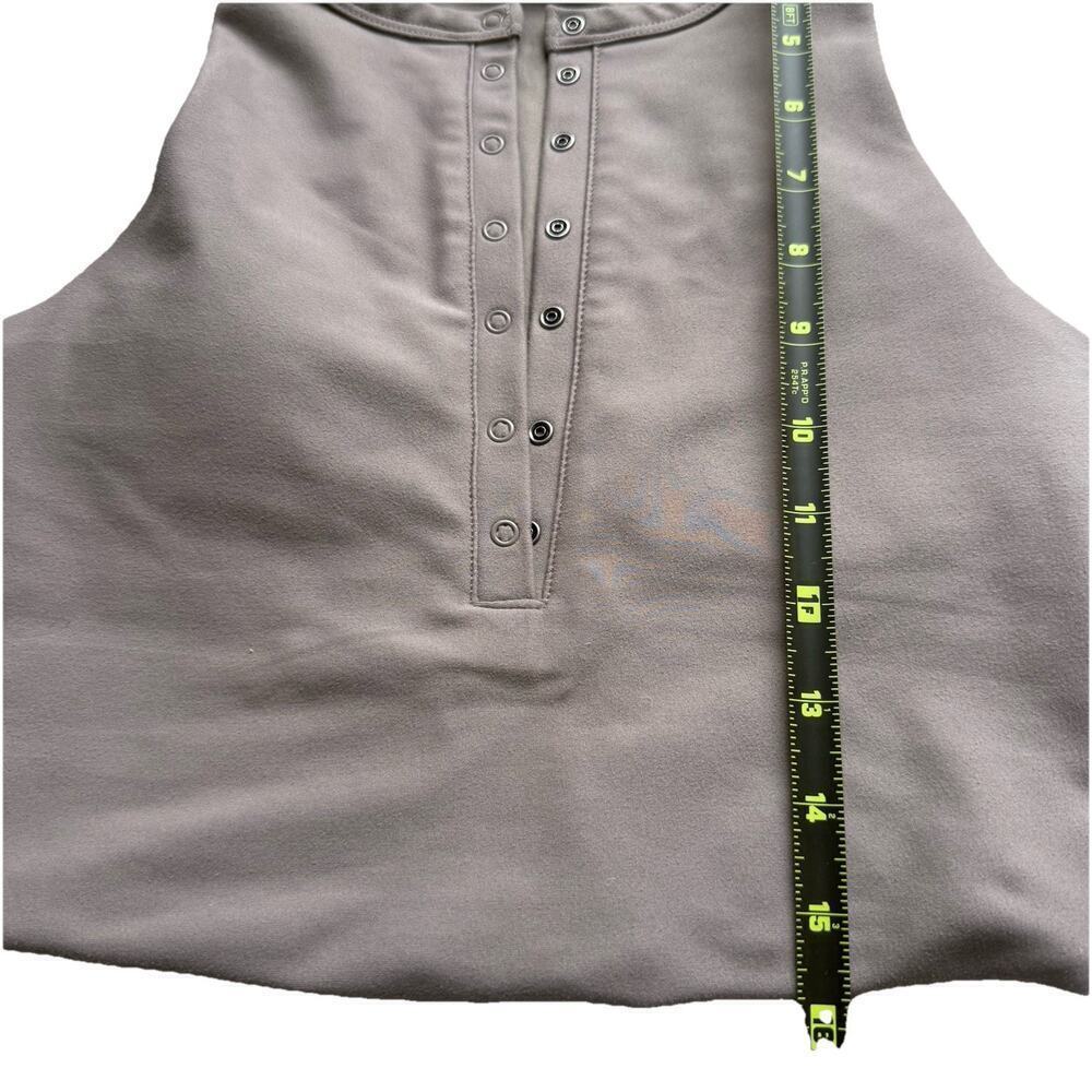 Abercrombie & Fitch Taupe Henley Crop Tank - Picture 6 of 6